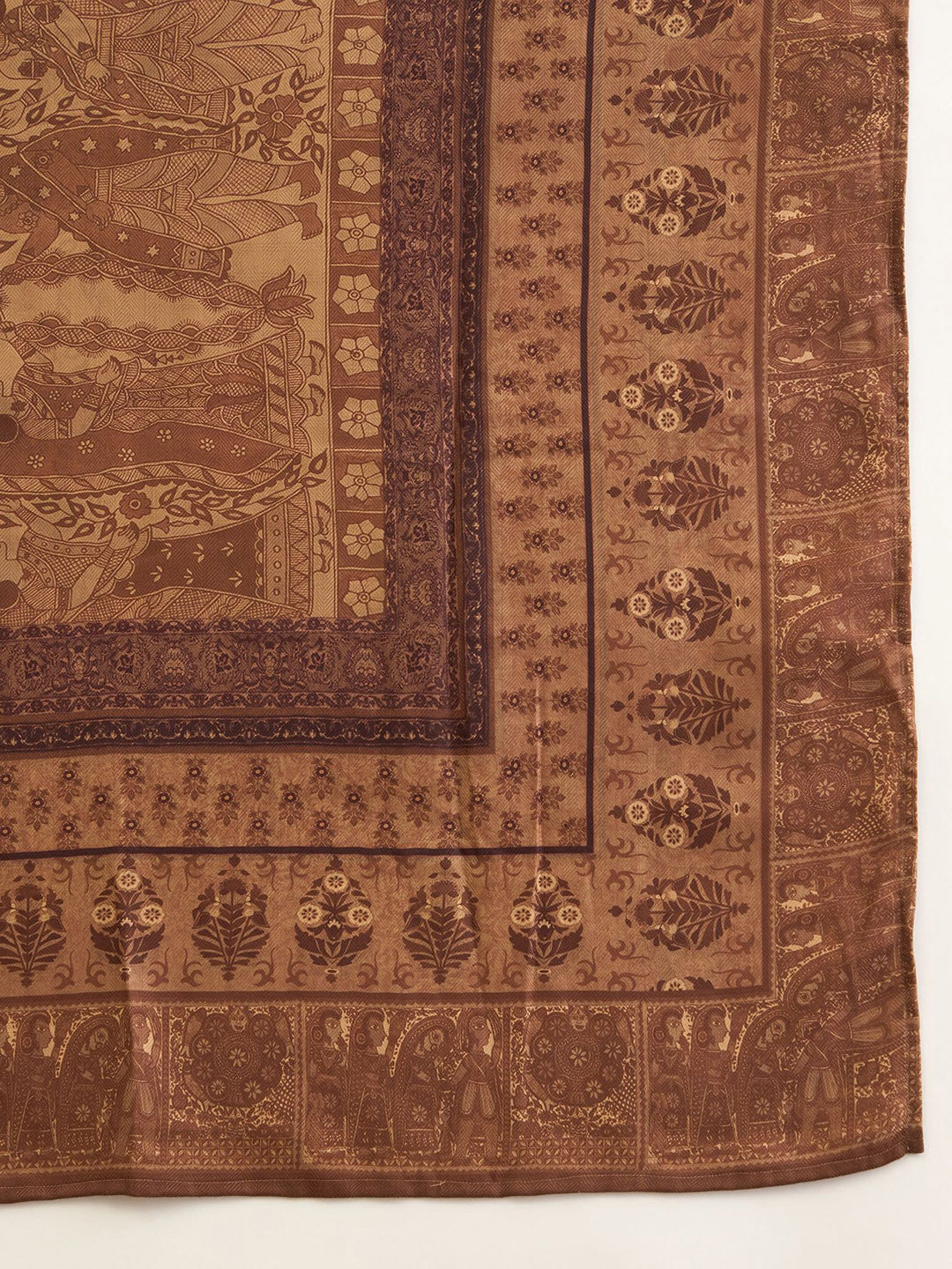 Brown 3-Piece Ethnic Set Men Full Length – Wedding Wear Ethnoir India